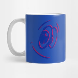 GreenSkinMango g’mangos SmileBlueRed Mug